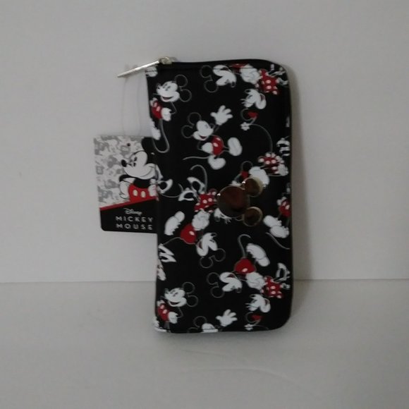 Disney Bags Disneys Mickey Minnie Zip Around Wallet Poshmark